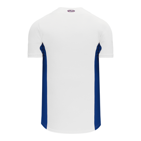 Athletic Knit Full Button Baseball Jersey with Contrast Mesh Inserts (BA1890)